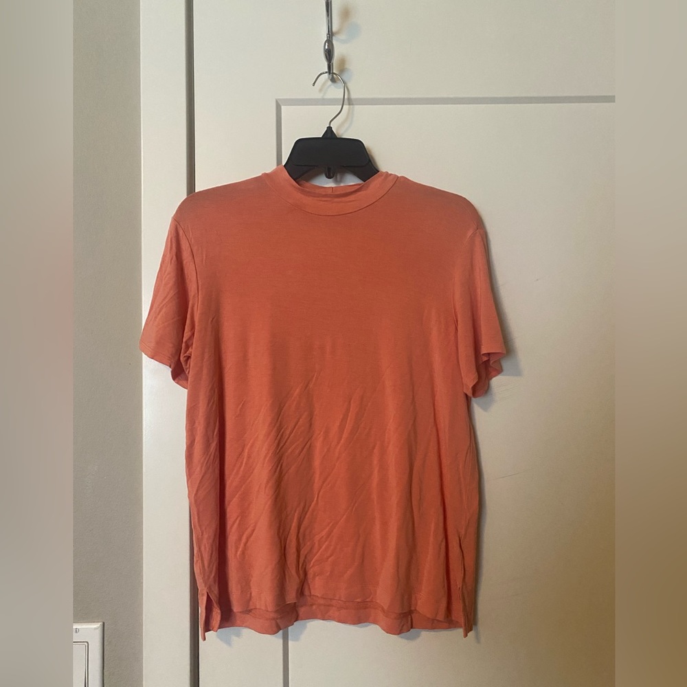 Coral orange shirt from American Eagle